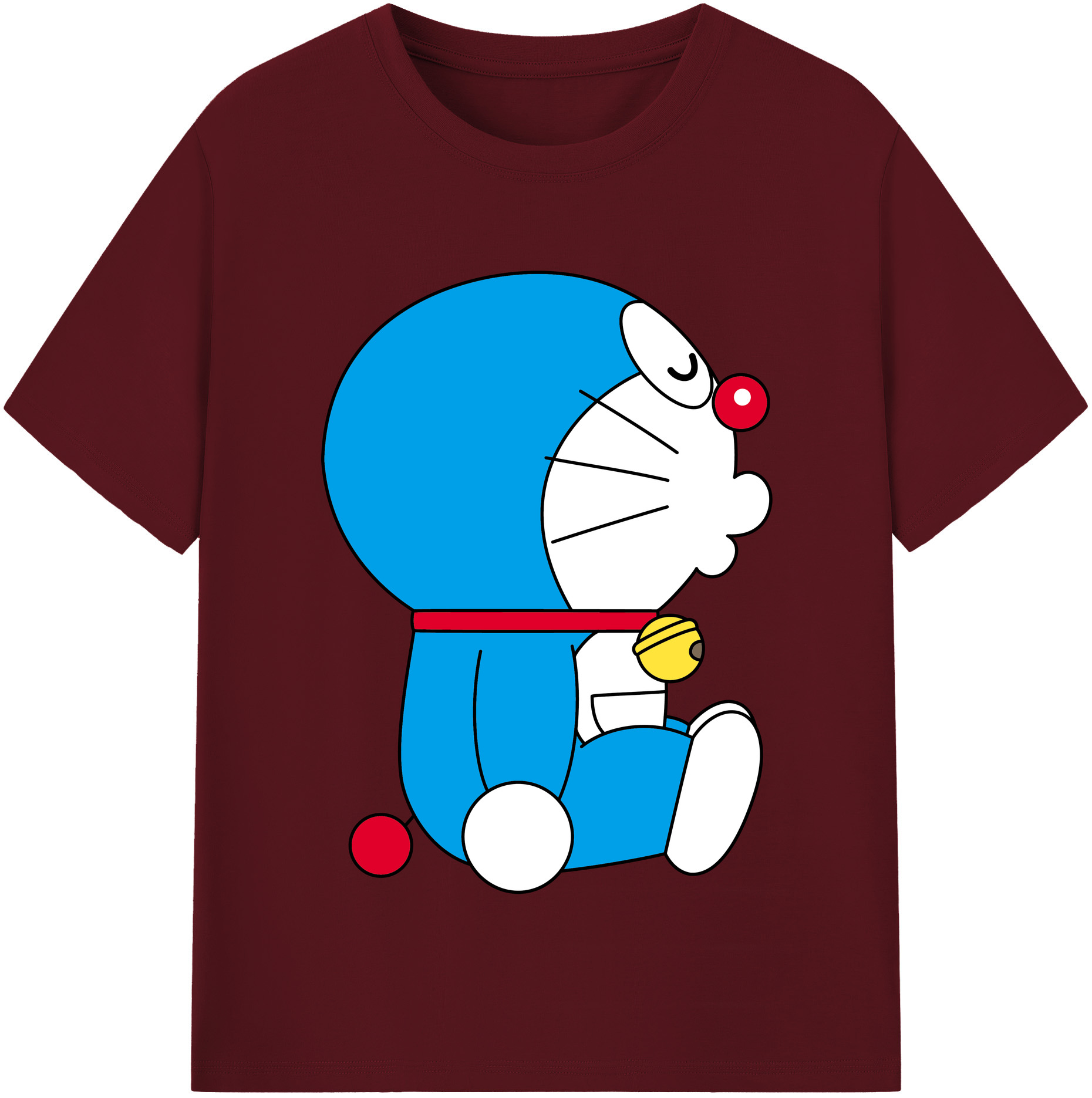 （画像用） ドラえもん Doraemon 綿100％半袖Tシャツ（フロントプリント）